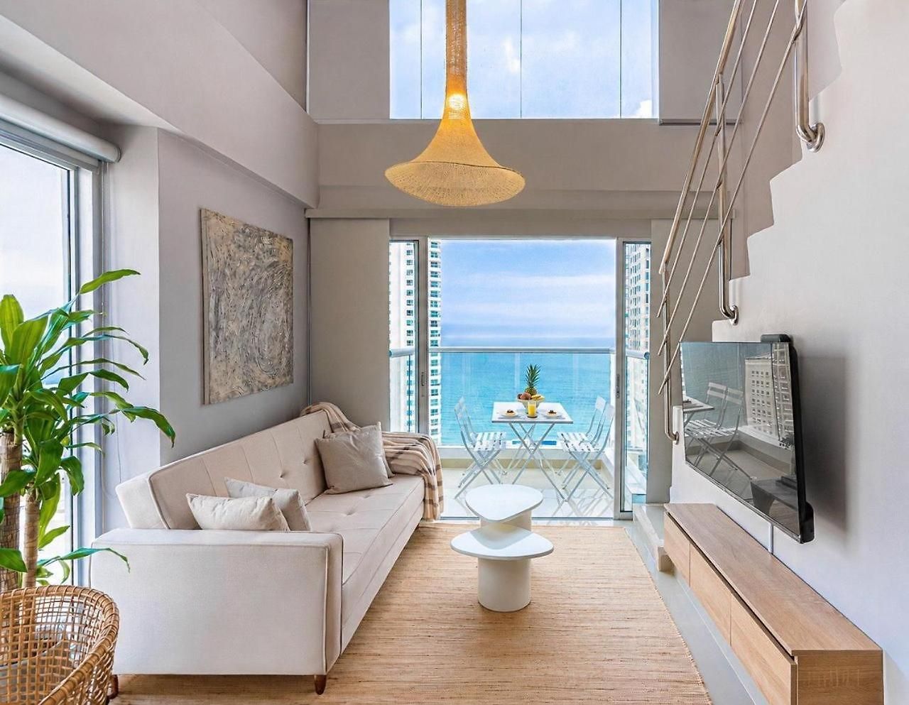 Apartamento Loft Dúplex con vistas al mar en Bocagrande Cartagena