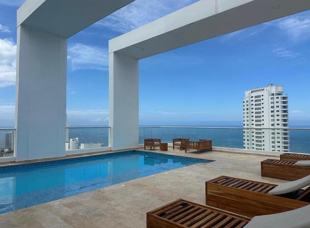 Loft Dúplex con vistas al mar en Bocagrande *
