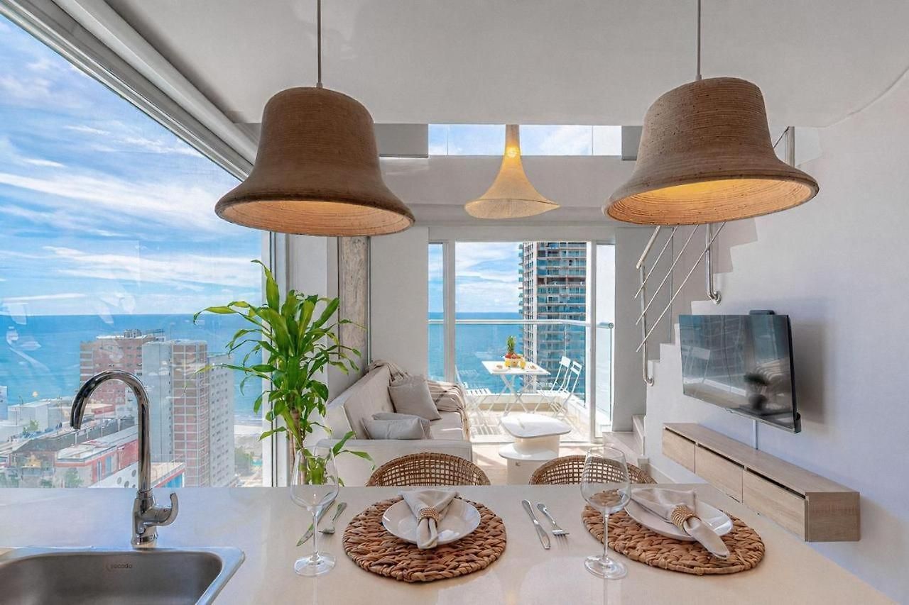 Apartamento Loft Dúplex con vistas al mar en Bocagrande *