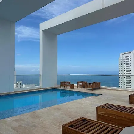 Loft Dúplex con vistas al mar en Bocagrande *