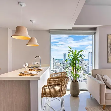Apartamento Loft Dúplex con vistas al mar en Bocagrande