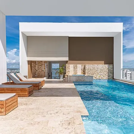 Apartamento Loft Dúplex con vistas al mar en Bocagrande Cartagena
